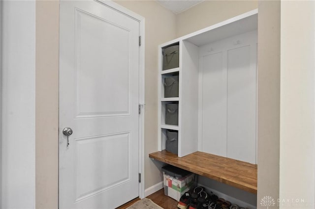 1681 S Branch Rd, Clearcreek Twp, OH 45458 - mudroom with wood finished floors