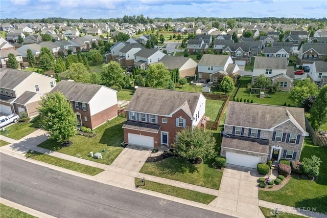 1681 S Branch Rd, Clearcreek Twp, OH 45458 - aerial perspective of suburban area