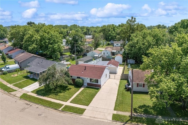 442 Kirkwood Dr, Fairborn, OH 45324 - aerial perspective of suburban area
