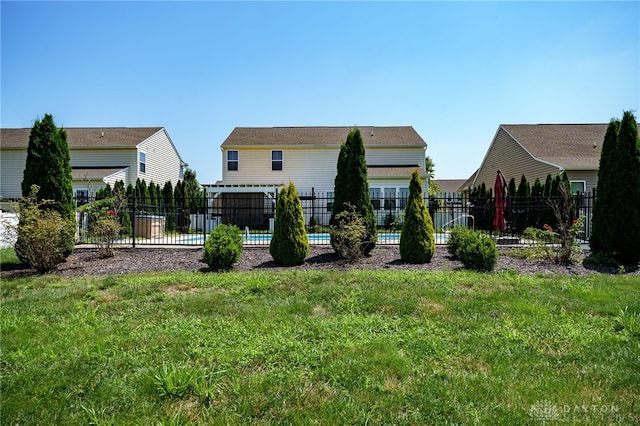 2933 E Ambrosia Ln, Xenia, OH 45385 - back of property