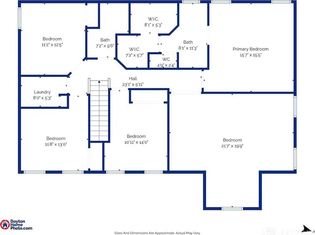 2933 E Ambrosia Ln, Xenia, OH 45385 - view of room layout
