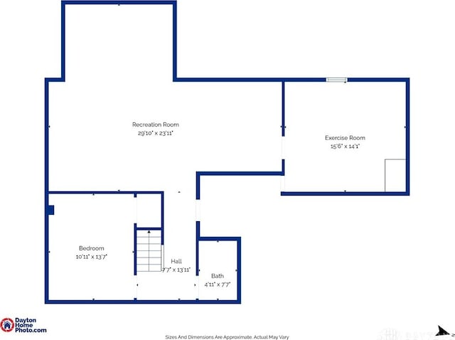 2933 E Ambrosia Ln, Xenia, OH 45385 - view of floor plan / room layout