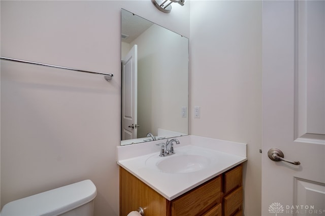 2933 E Ambrosia Ln, Xenia, OH 45385 - bathroom featuring vanity and toilet