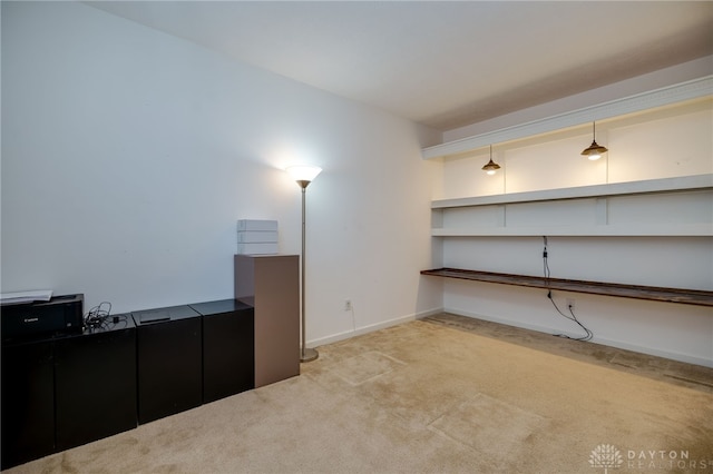 2933 E Ambrosia Ln, Xenia, OH 45385 - unfurnished office with light colored carpet and baseboards
