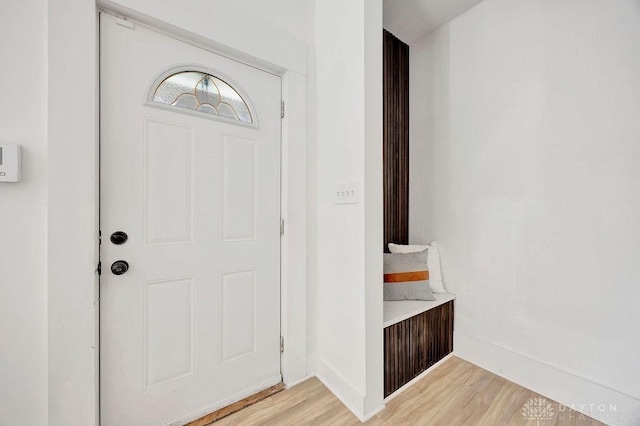 1200 Wyoming St, Dayton, OH 45410 - entryway with light wood finished floors and baseboards