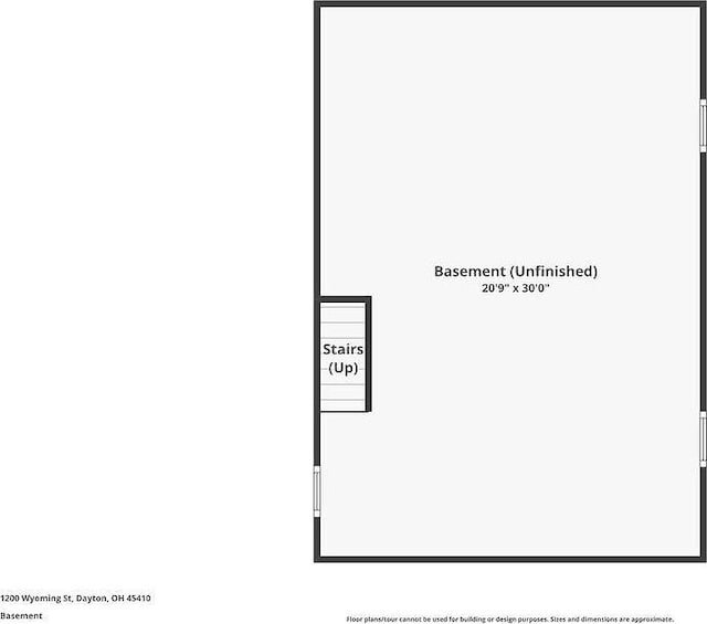 1200 Wyoming St, Dayton, OH 45410 - view of home floor plan