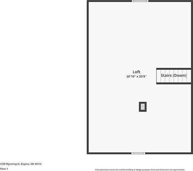 1200 Wyoming St, Dayton, OH 45410 - view of room layout