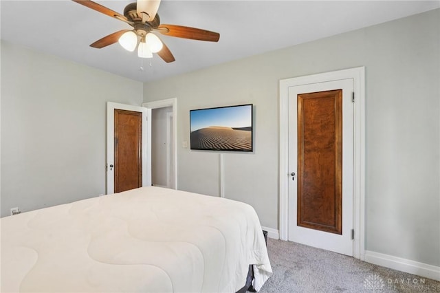 439 Monteray Ave, Oakwood, OH 45419 - bedroom with carpet and a ceiling fan