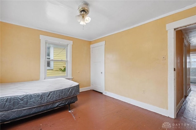 19 S Alder St Unit 21, Dayton, OH 45417 - bedroom with crown molding and multiple windows