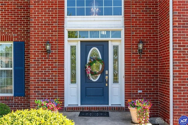 24 Dinsley Pl, Springboro, OH 45066 - property entrance with brick siding