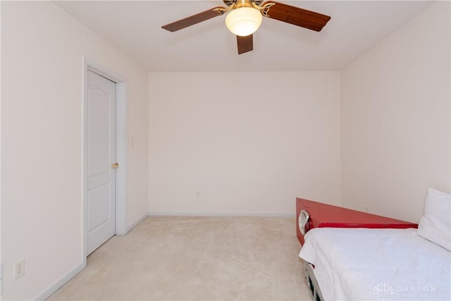 24 Dinsley Pl, Springboro, OH 45066 - bedroom with light carpet and ceiling fan