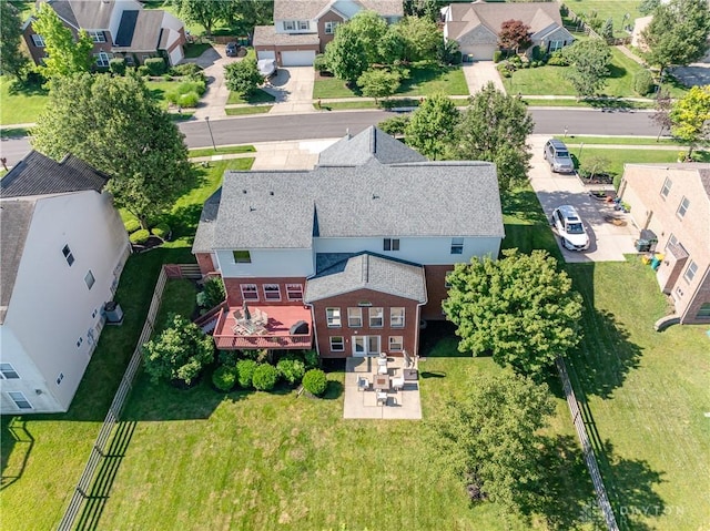 24 Dinsley Pl, Springboro, OH 45066 - aerial perspective of suburban area