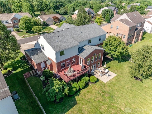 24 Dinsley Pl, Springboro, OH 45066 - aerial view of residential area