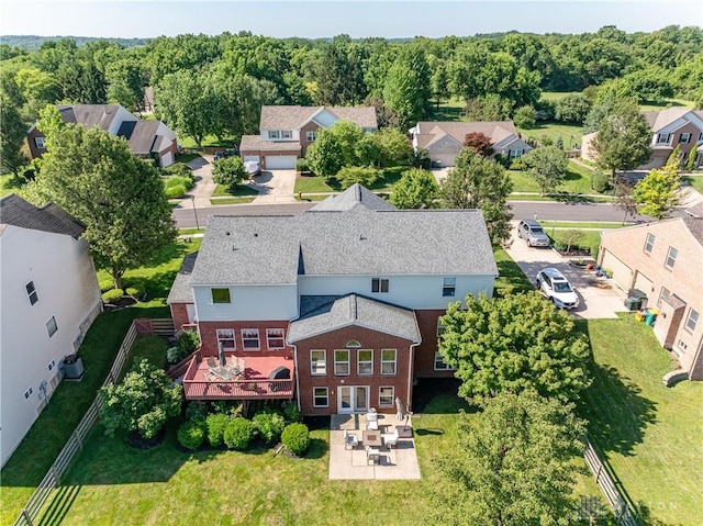 24 Dinsley Pl, Springboro, OH 45066 - aerial view of residential area