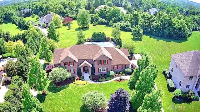 1962 Fountain View Dr, Dayton, OH 45414 - view from above of property