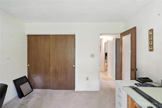 328 Shadywood Dr, Clayton, OH 45415 - office area featuring light carpet and a textured ceiling