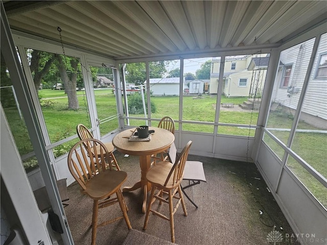 103 N Taylor St Unit 101, Farmersville, OH 45325 - sunroom / solarium featuring plenty of natural light
