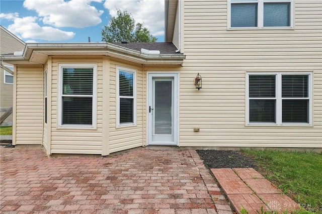 4307 Dobbin Cir, Dayton, OH 45424 - view of exterior entry with a patio
