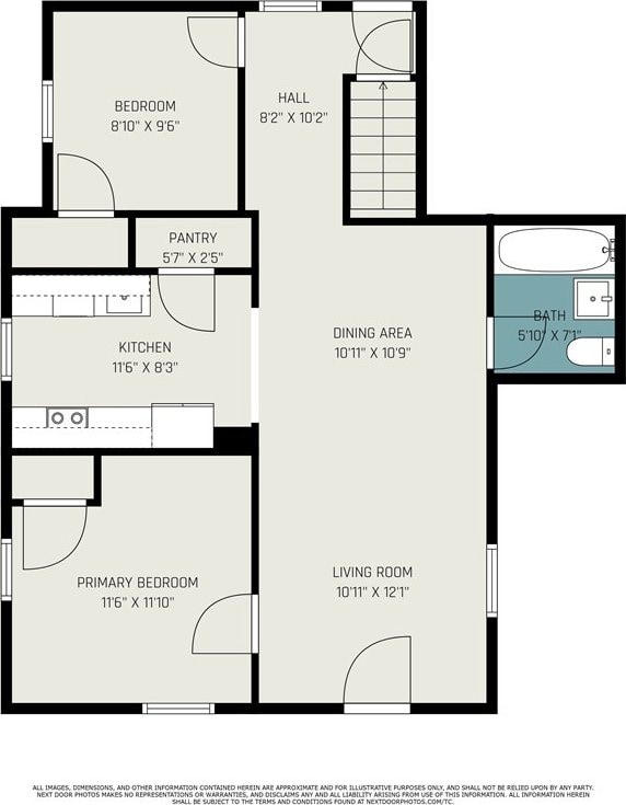 2215 Pearl St, Middletown, OH 45044 - view of room layout