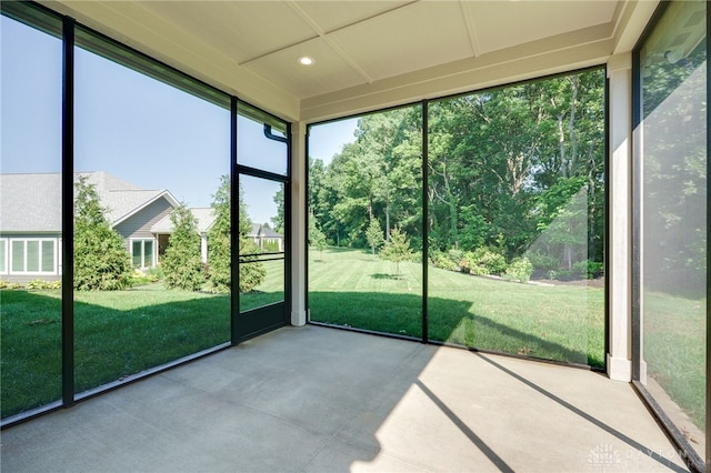 9508 Magnolia Ct, Washington Twp, OH 45458 - view of unfurnished sunroom