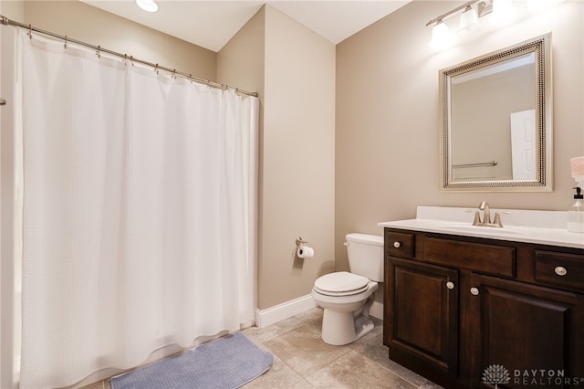 7949 Bending Willow Ct, Clearcreek Twp, OH 45068 - bathroom with vanity and curtained shower