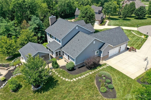 7949 Bending Willow Ct, Clearcreek Twp, OH 45068 - aerial view of property and surrounding area