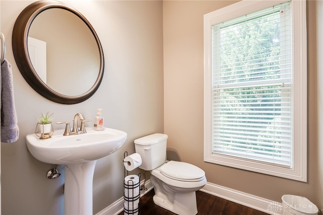 7949 Bending Willow Ct, Clearcreek Twp, OH 45068 - half bath with plenty of natural light and wood finished floors