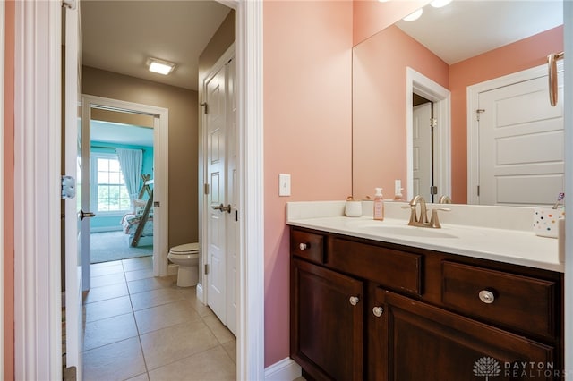 7949 Bending Willow Ct, Clearcreek Twp, OH 45068 - bathroom featuring vanity and tile patterned flooring