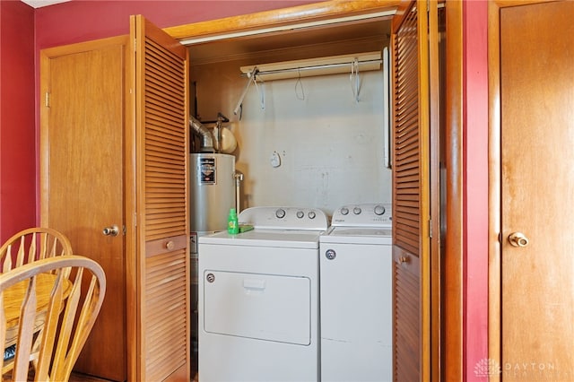 250 Pat Ln, Fairborn, OH 45324 - washroom with independent washer and dryer and water heater