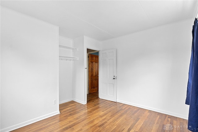250 Pat Ln, Fairborn, OH 45324 - empty room featuring wood-type flooring and baseboards