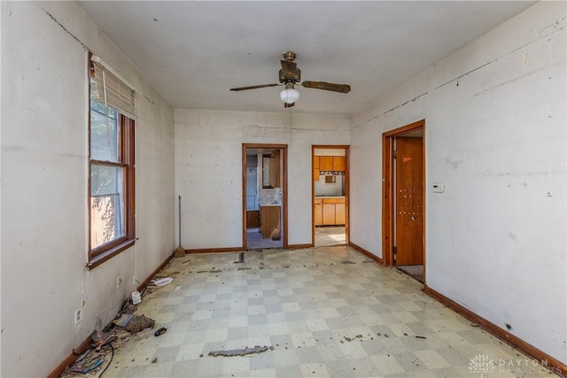 2005 Queen Ave, Middletown, OH 45044 - unfurnished bedroom featuring light floors and connected bathroom