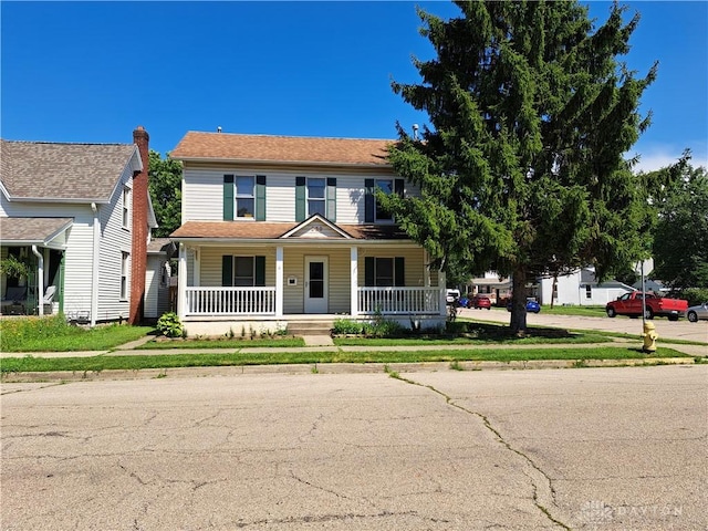 230 S 5th St, Miamisburg, OH 45342 - view of front of property with a porch