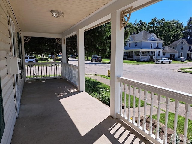 230 S 5th St, Miamisburg, OH 45342 - porch featuring a residential view