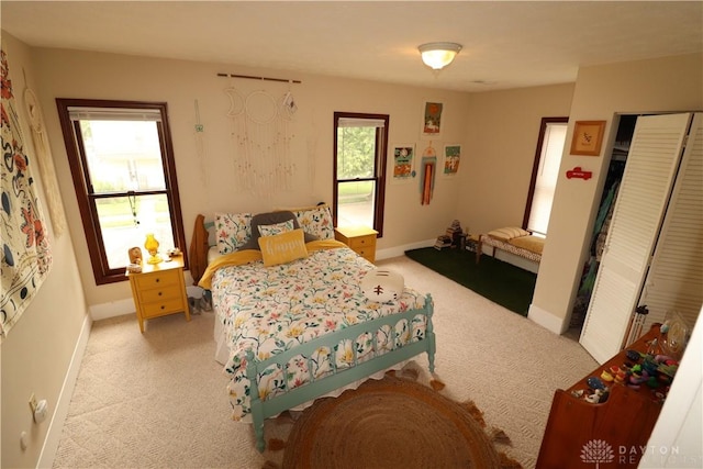 230 S 5th St, Miamisburg, OH 45342 - bedroom featuring carpet floors and a closet