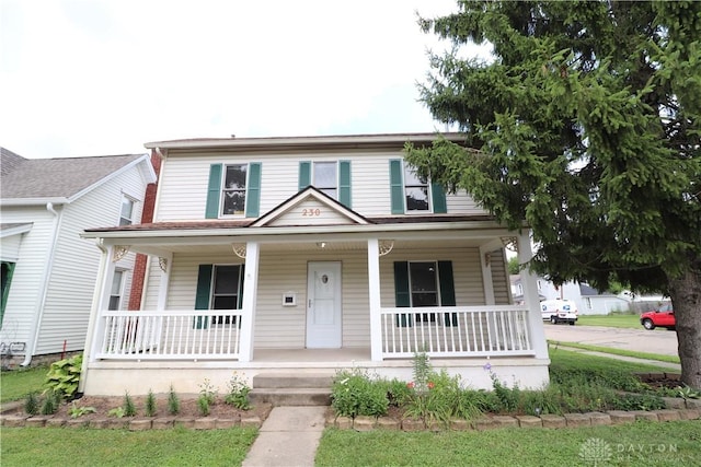 230 S 5th St, Miamisburg, OH 45342 - view of front facade featuring a porch