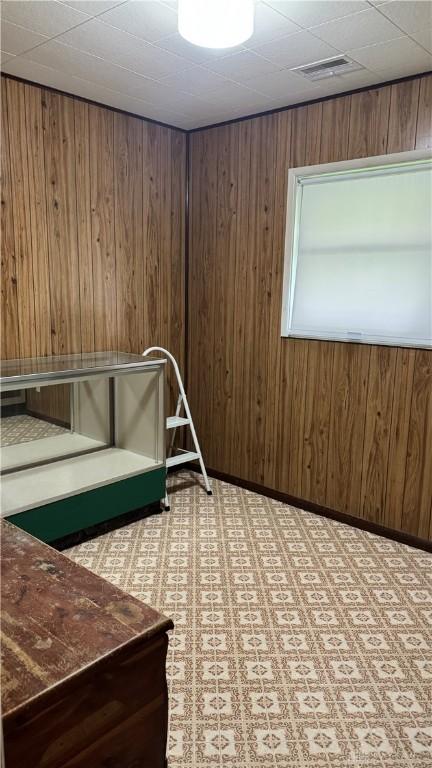 120 W Doris Dr, Fairborn, OH 45324 - bedroom featuring wooden walls