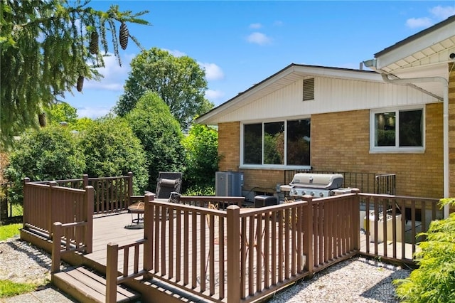 1009 Cottage Court Dr, Fairborn, OH 45324 - deck featuring grilling area