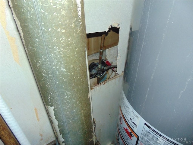 2628 Saint Charles Ave, Dayton, OH 45410 - detailed view of water heater