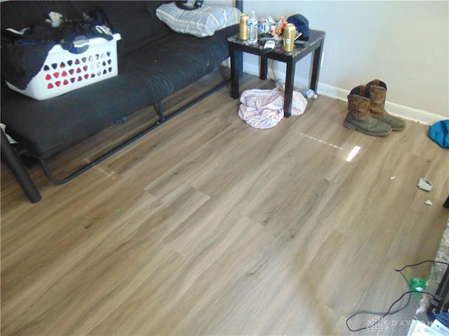 2628 Saint Charles Ave, Dayton, OH 45410 - detailed view of baseboards and wood finished floors
