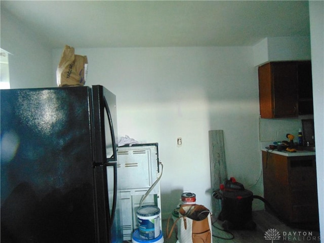 2628 Saint Charles Ave, Dayton, OH 45410 - kitchen featuring freestanding refrigerator