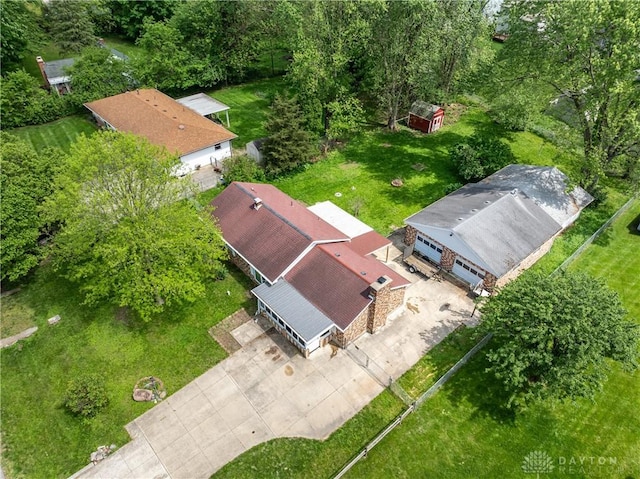 2841 Prospect Dr, Fairborn, OH 45324 - aerial view of property and surrounding area