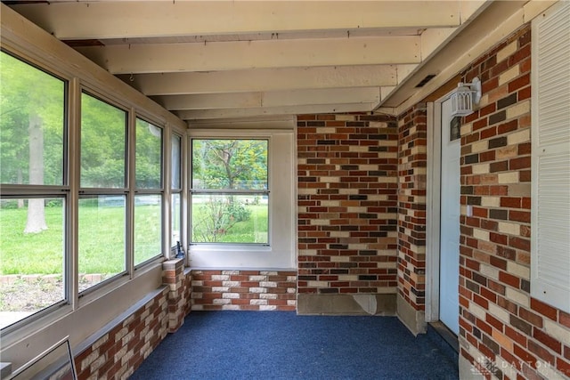 2841 Prospect Dr, Fairborn, OH 45324 - view of unfurnished sunroom