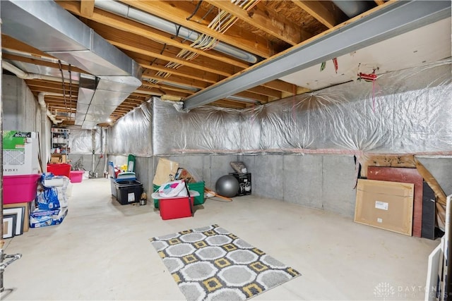 5535 Longhunter Chase Dr, Liberty Twp, OH 45044 - view of unfinished basement