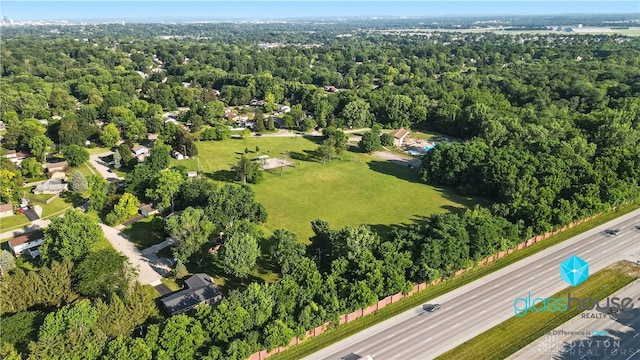 1937 Wilene Dr, Beavercreek, OH 45432 - aerial view of property's location with a heavily wooded area
