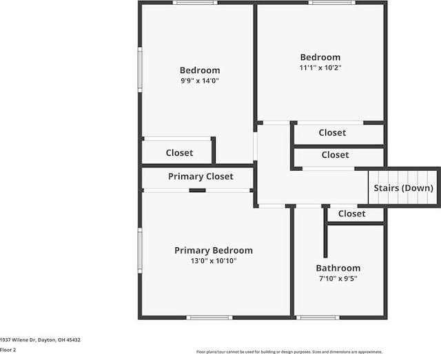 1937 Wilene Dr, Beavercreek, OH 45432 - view of home floor plan