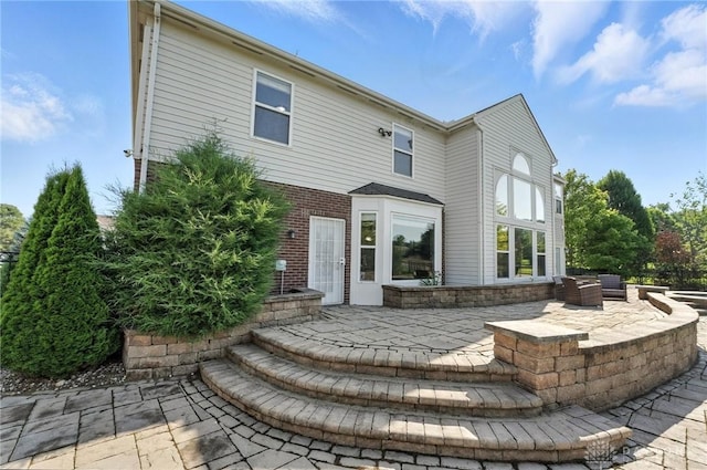 4300 Turtledove Way, Miamisburg, OH 45342 - back of property with a patio area