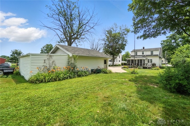 1551 W Main St, New Lebanon, OH 45345 - view of green lawn