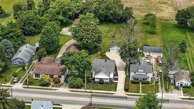 1551 W Main St, New Lebanon, OH 45345 - aerial perspective of suburban area