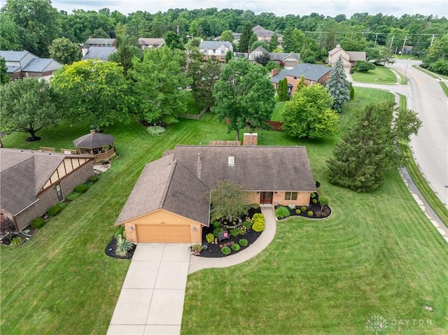 100 Timberwind Ln, Vandalia, OH 45377 - drone / aerial view of a tree filled landscape