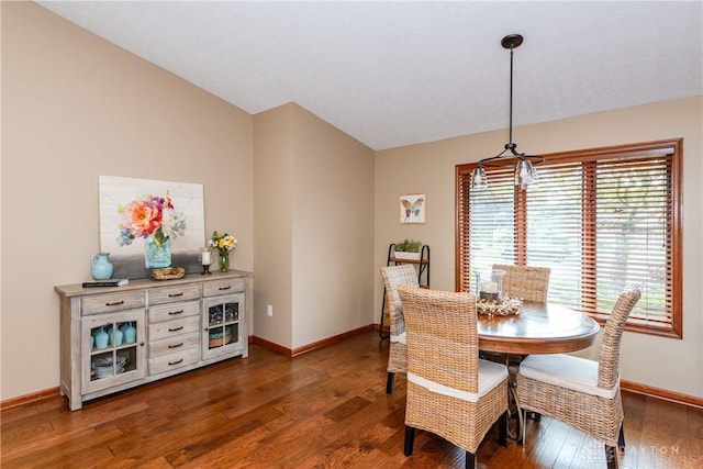 100 Timberwind Ln, Vandalia, OH 45377 - dining space featuring baseboards and dark wood-type flooring